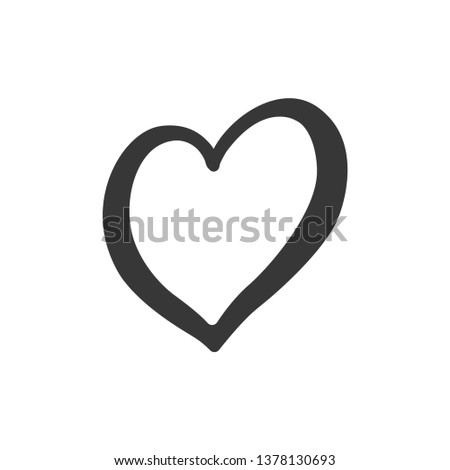 Eurovision logo heart vector logo design template