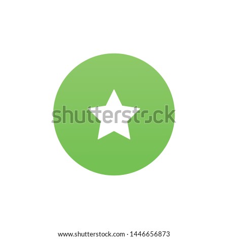 Instagram Close Friends Story Icon Isolated On White Background. Star Social Media Symbol Modern Simple Vector Icon For Web Site Or Mobile App