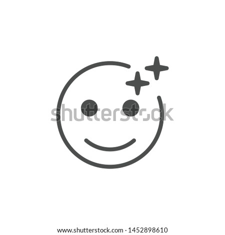 Add filter social media icon isolated on white background. Filter emoji symbol modern simple vector icon for website or mobile app