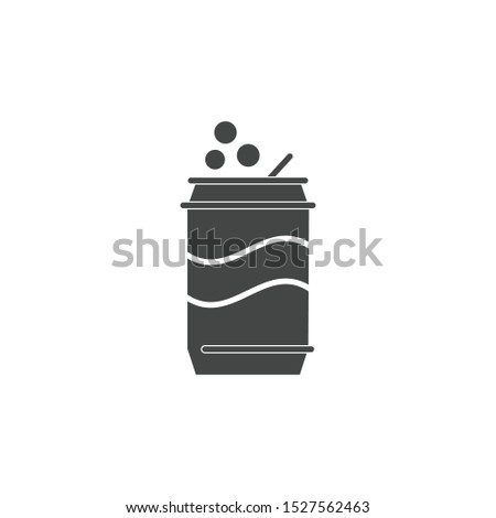 Coke can icon isolated on white background. Drink symbol modern, simple, vector, icon for website design, mobile app, ui. Vector Illustration