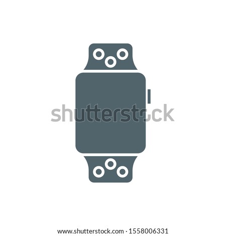 Smartwatch icon isolated on white background. Watch symbol modern, simple, vector, icon for website design, mobile app, ui. Vector Illustration