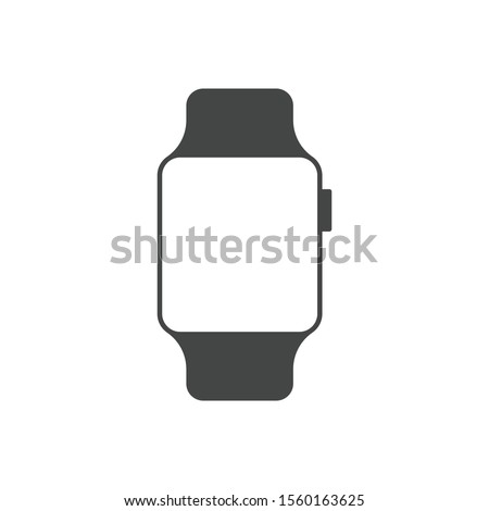 Smartwatch icon isolated on white background. Watch symbol modern, simple, vector, icon for website design, mobile app, ui. Vector Illustration