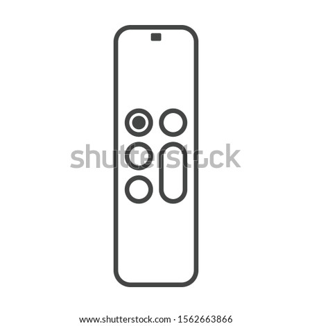 Remote control icon isolated on white background. Wireless symbol modern, simple, vector, icon for website design, mobile app, ui. Vector Illustration