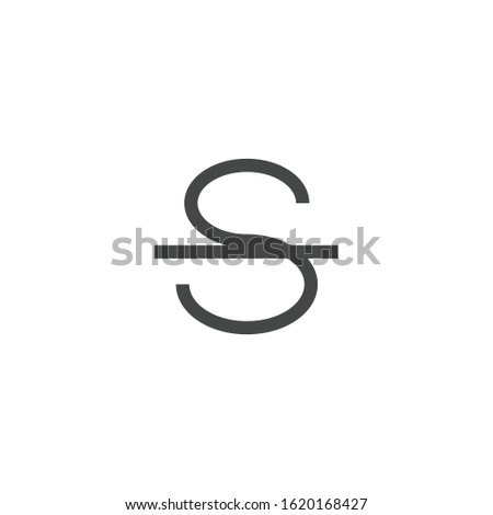Strikethrough icon isolated on white background. Paragraph symbol modern, simple, vector, icon for website design, mobile app, ui. Vector Illustration