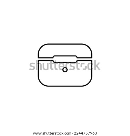 Case icon isolated on white background. Wireless symbol modern, simple, vector, icon for website design, mobile app, ui. Vector Illustration