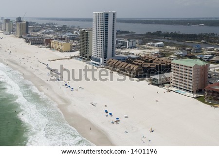 Vacation property on Gulf Shores Beach