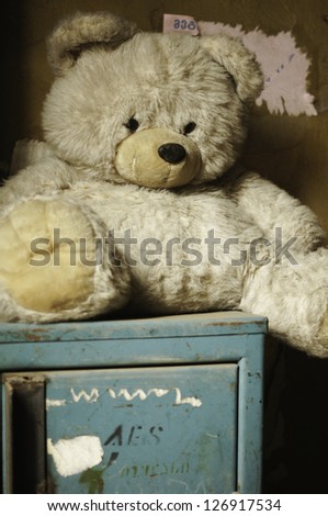 Teddy bear in classic vintage style