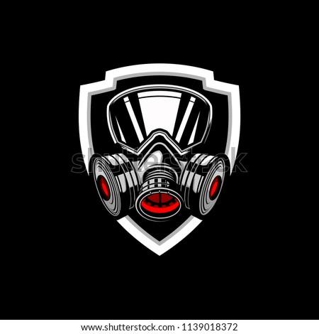 Vector Gas Mask | Download Free Vector Art | Free-Vectors