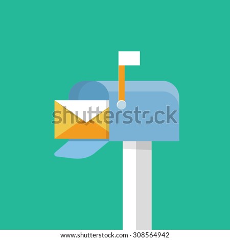 Vector mailbox icon