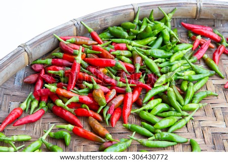 Spicy flavor of chili make a food have a good taste.