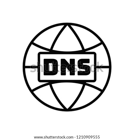 Dns vector icon