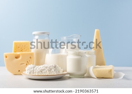 Similar – Image, Stock Photo Ingredients of a cheese burger wrapped in plastic