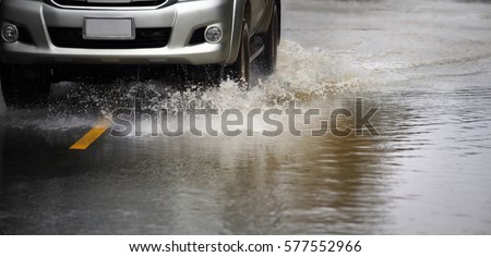 Similar – Image, Stock Photo a big puddle in Mauerpark Berlin