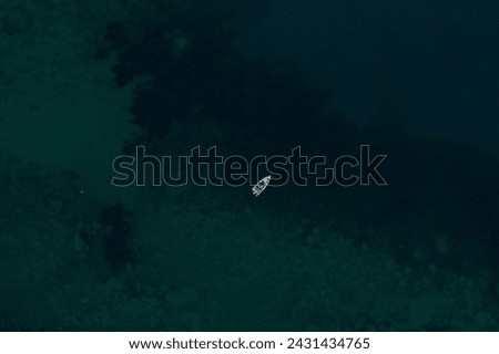 Similar – Image, Stock Photo Rock in calm lake