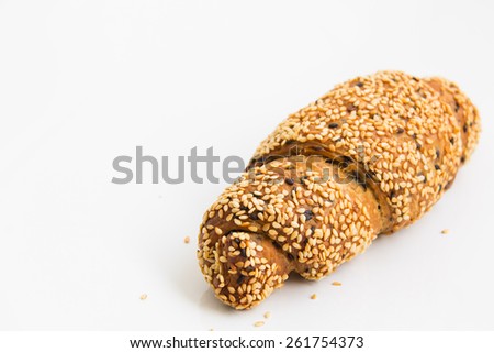 Sesame croissant