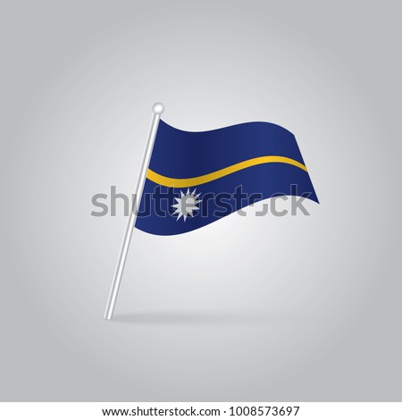 Flag of Nauru