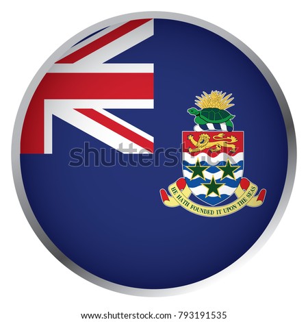 Flag of Cayman Islands (Round icon)