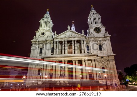 St Paul's Cathedral in London