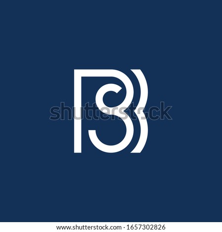 Letters SBB BSB BBS Monogram Logo