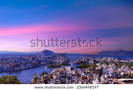 Similar – Image, Stock Photo City Palace Udaipur