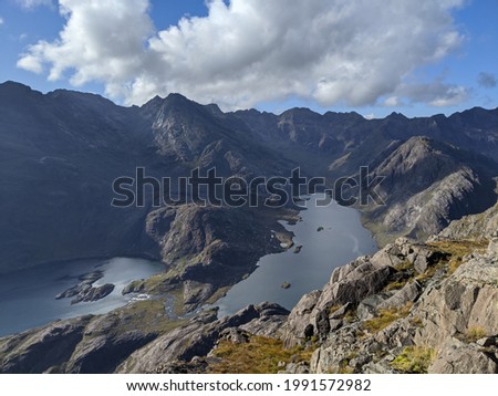 Similar – Image, Stock Photo Loch Coruisk on the Isle of Skye