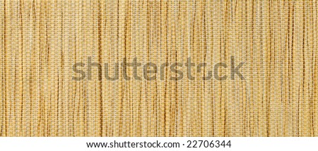 Wattled Light brown support from a bamboo