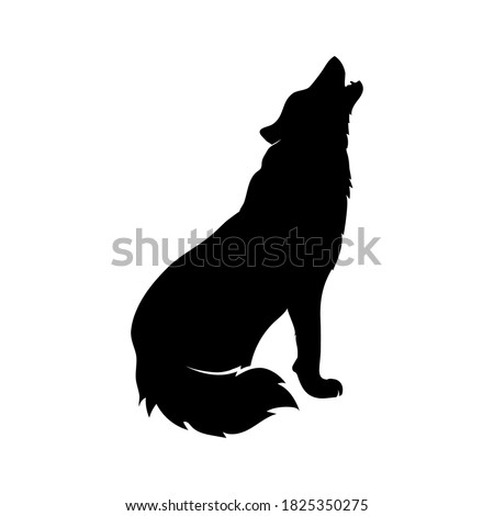 Wolf Howling Clipart | Free download on ClipArtMag