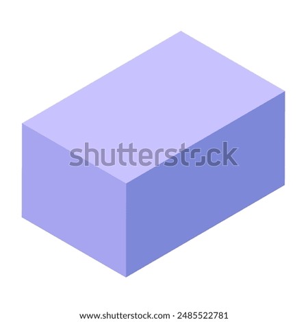 Cuboid vector clip art illustration, cuboids basic 3d geometric shape isolated on white background, cuboids geometry shapes clipart, gambar balok bangun ruang tiga dimensi