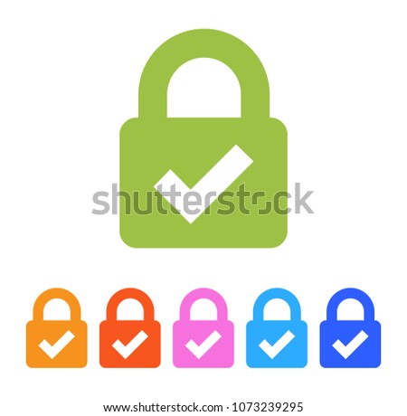 Security Lock Icons