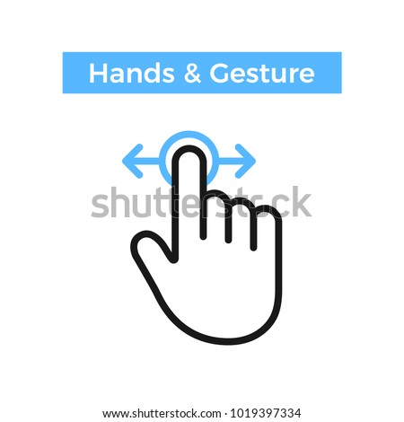 hand swipe icon