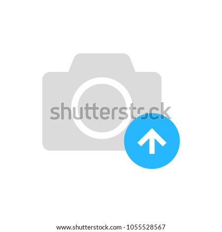 The camera Upload icon