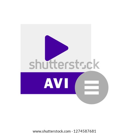 AVI File Options icon