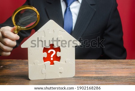 Similar – Image, Stock Photo Hidden house in the forest