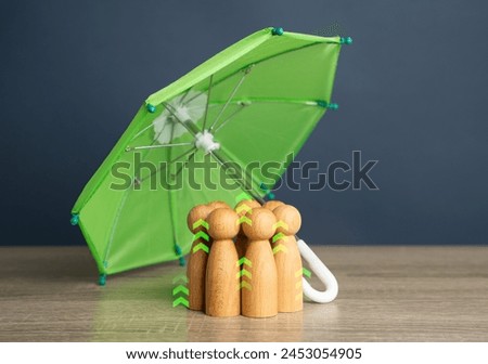 Image, Stock Photo patronage Umbrella