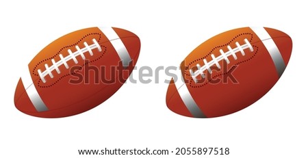 American football. Sport team game cup. Rugby ball day. For super bowl weekend party. USA symbol, Sport finale, school or work games on street. Vector football pictogram or sign. 