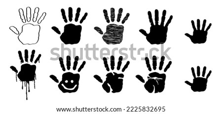 Child Handprint | Free download on ClipArtMag