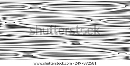 Cartoon drawing annual rings or growth rings. Deforestation. Tree or trees, cut ring pattern. For firewood. Wood stump surface Round piece of wood in cross section with wood texture line pattern.