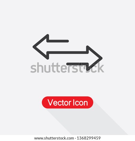 Two Side Icon Vector Illustration Eps10