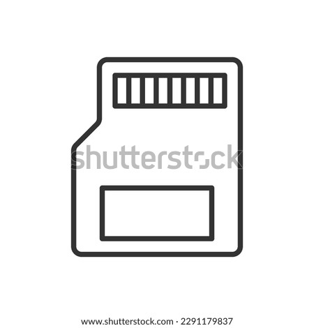 Memory Card Icon - Micro Sd Card Icon