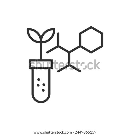 Ecology Research Icon Sign Symbol Vector