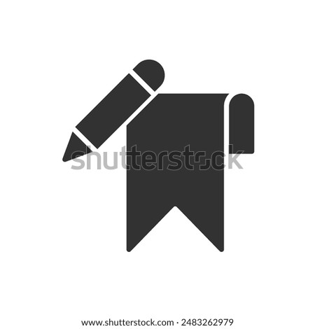 Bookmark Edit Icon Sign Symbol