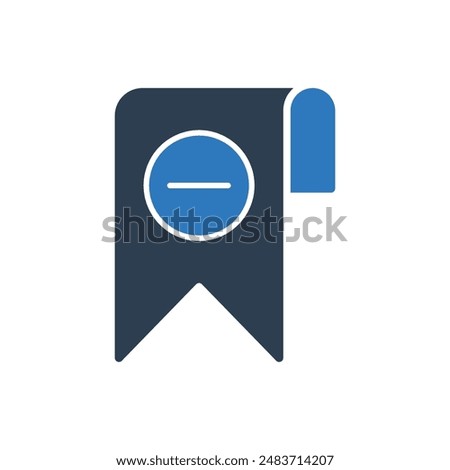 Bookmark Remove Icon Sign Symbol