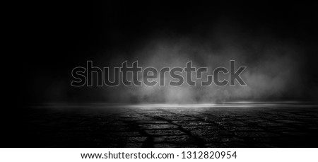 Similar – Image, Stock Photo Light reflected in dark water