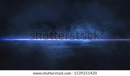 Similar – Image, Stock Photo Light reflected in dark water