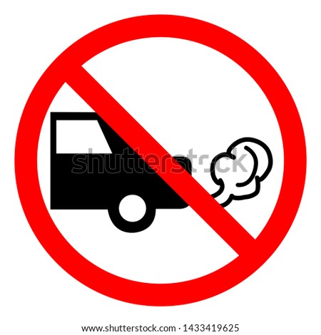 Do Not Switch On Engine Symbol Sign, Vector Illustration, Isolate On White Background Label .EPS10