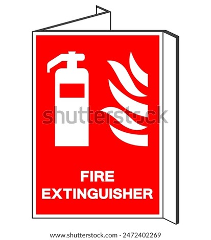 Fire Extinguisher Symbol Sign ,Vector Illustration, Isolate On White Background Label .EPS10 