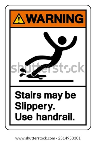 Image, Stock Photo Handrail Crash safety