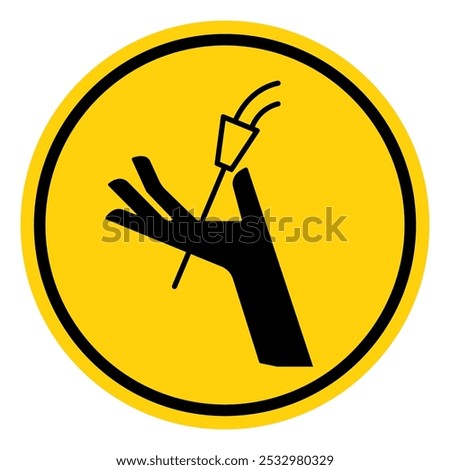 Doctor Blades Can Cut Symbol Sign, Vector Illustration, Isolate On White Background Label.EPS10