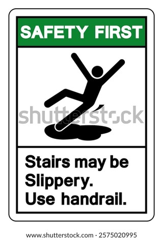 Similar – Image, Stock Photo Handrail Crash safety