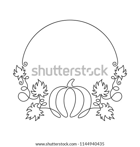 Pumpkin Drawing Template | Free download on ClipArtMag